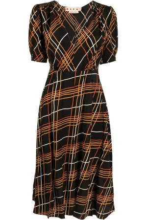 Marni Multi-way stripe midi dress