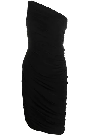 Norma Kamali Diana one-shoulder dress