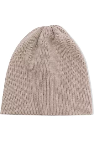 LITTLE BEAR Knitted virgin-wool beanie hat