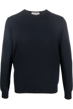 corneliani Crew-neck long-sleeve jumper
