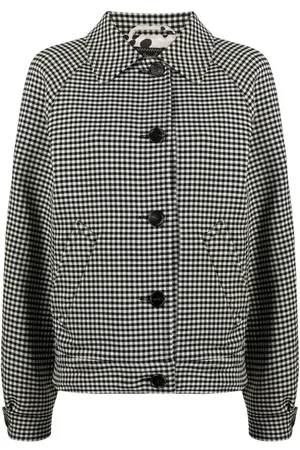 Marni Houndstooth reversible bomber jacket