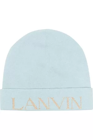 Lanvin Logo-print knitted hat