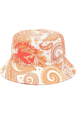 Etro Women Hats - Paisley-print bucket hat
