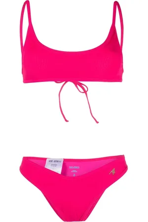 The Attico Scoop-neck bikini set