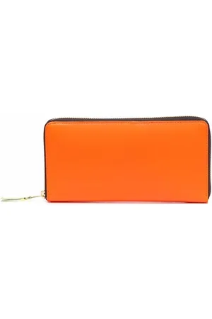 Comme des Garçons New Super Fluo leather wallet