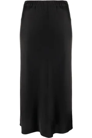 There Was One Bias-cut midi skirt