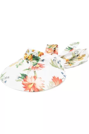Erdem Cotton floral-print visor
