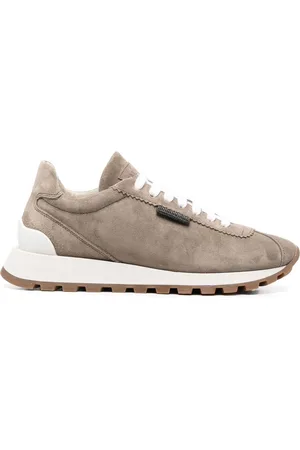 Brunello Cucinelli Bead-detailing low-top sneakers