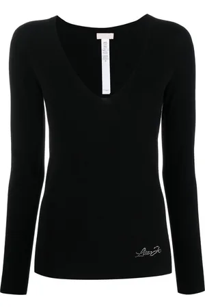Liu Jo Long-sleeve fitted jumper