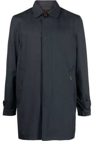 MOORER Vittor-Go wool-silk overcoat