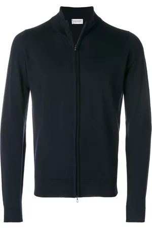 JOHN SMEDLEY High neck zipped cardigan