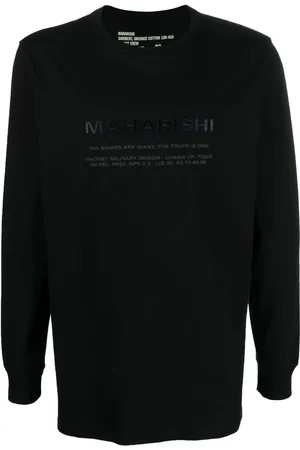 Maharishi Logo-print long-sleeve T-shirt