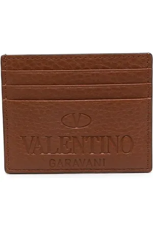 VALENTINO GARAVANI Logo-debossed cardholder