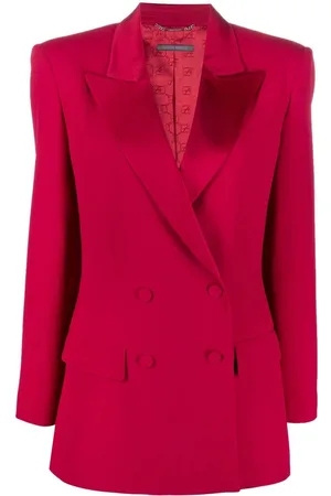 Alberta Ferretti Double-breasted tailored blazer