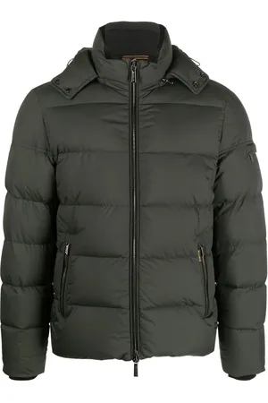 MOORER Quilted-finish puffer jacket