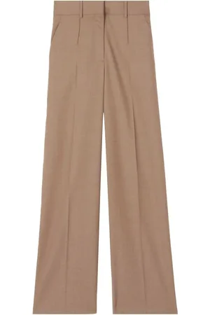Burberry Wide-leg wool trousers