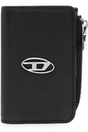 Diesel L-Zip leather keyholder wallet