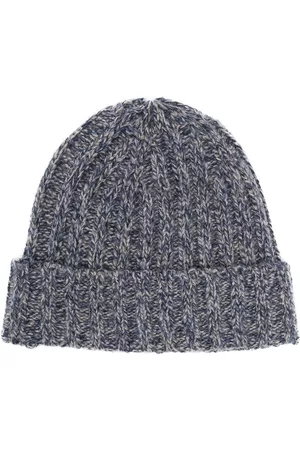 Aspesi Cable-knit wool beanie hat