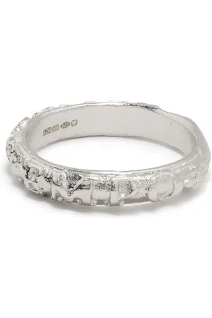 Alighieri Amore embossed sterling- ring