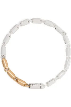 Le Gramme 18kt gold and sterling 27g Segement bracelet