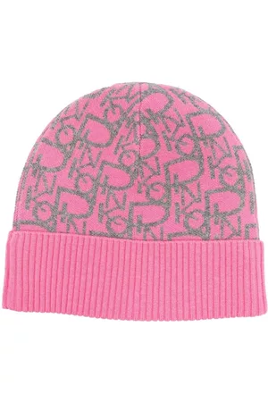 Pinko Women Hats - Jacquard-logo beanier