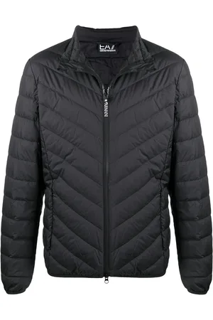 EA7 Padded high neck jacket