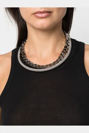 Fabiana Filippi Double chain necklace