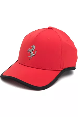 FERRARI Men Caps - Logo-plaque detail baseball cap