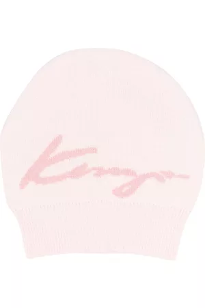 Kenzo Logo-knit beanie hat