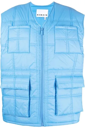 REMAIN V-neck quilted gilet
