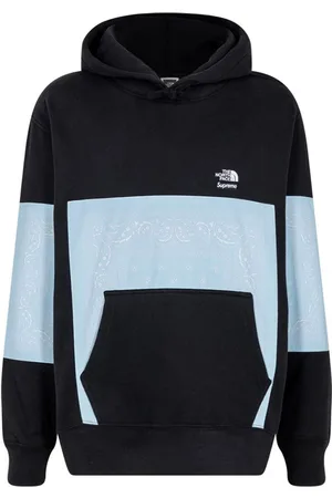 Supreme X The North Face bandana-print hoodie