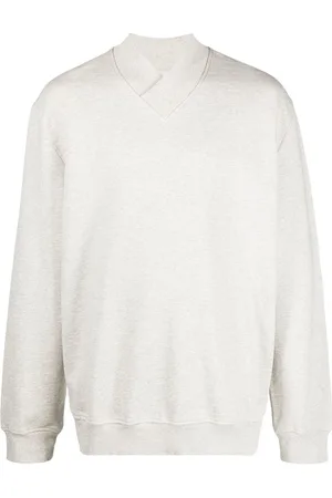 There Was One V-neck organic cotton sweatshirt