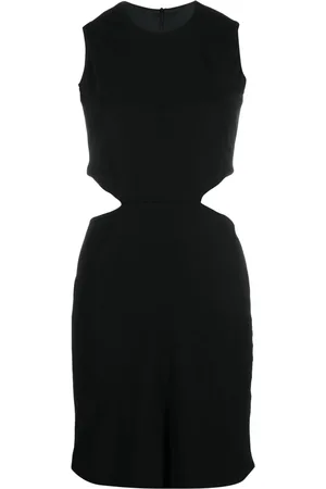 There Was One Cut-out sleeveless minidress