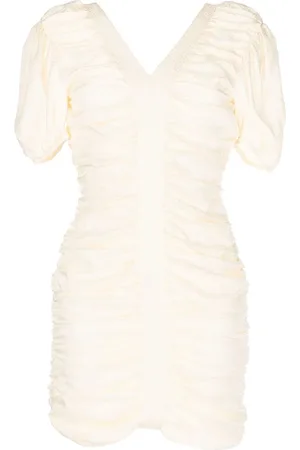 pushBUTTON Ruched mini dress