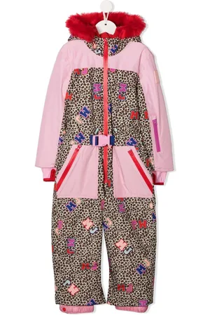 Marc Jacobs Animal-print panelled snowsuit
