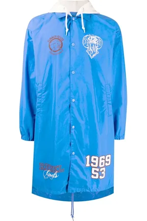 Undercoverism Logo-print hooded coat