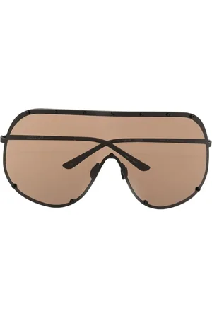 Rick Owens Shield oversized-frame sunglasses