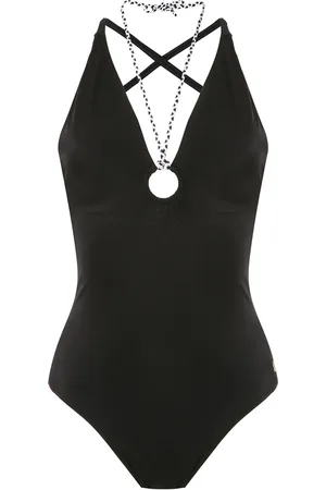 Brigitte Lace up swimsuit