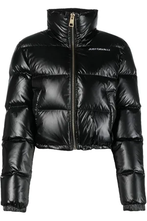 Roberto Cavalli Down funnel-neck jacket