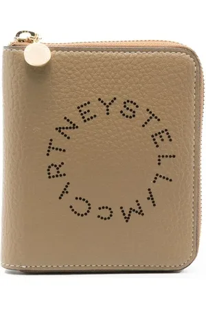 Stella McCartney Logo-print zip-up wallet