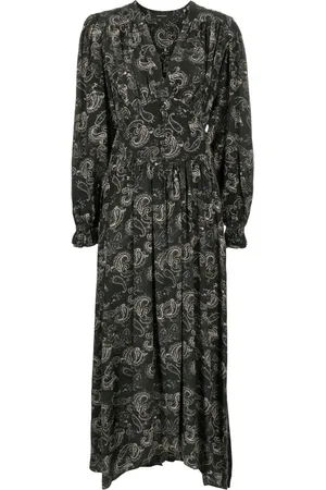Isabel Marant Myrala paisley-print midi-length dress