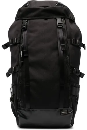 PORTER-YOSHIDA & CO Logo patch buckled backpack