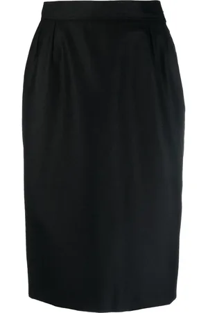 Saint Laurent 1980s high-waisted pencil skirt