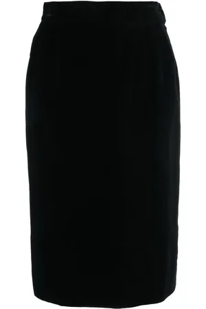 Saint Laurent 1990s high-waisted pencil skirt