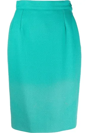 Saint Laurent 1980s high-waisted pencil skirt