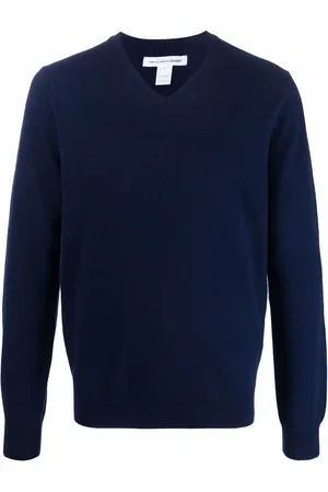 Comme des Garçons Fine-knit V-neck jumper