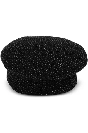 Saint Laurent Women Hats - Embellished classic beret
