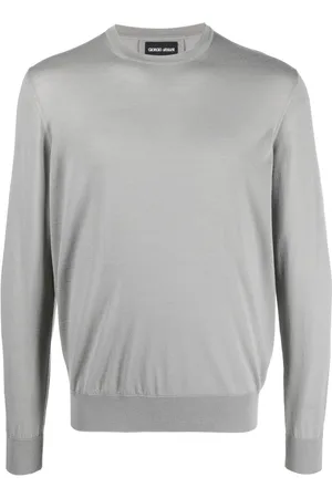 Giorgio Armani Virgin-wool crew-neck jumper