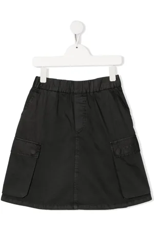 Maison Margiela Logo-embroidered cargo-pocket skirt