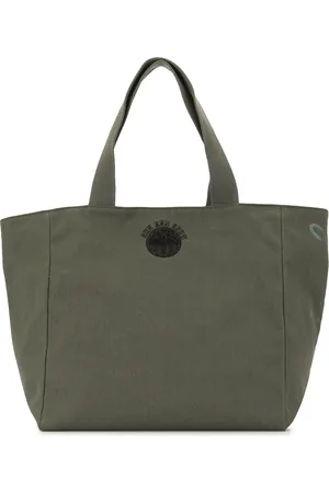 AGNÈS B. Embroidered-detail canvas tote bag